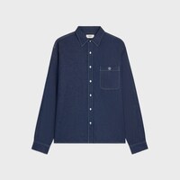 오버셔츠 - 데님 - 다크 린스 -  - 1 | CELINE