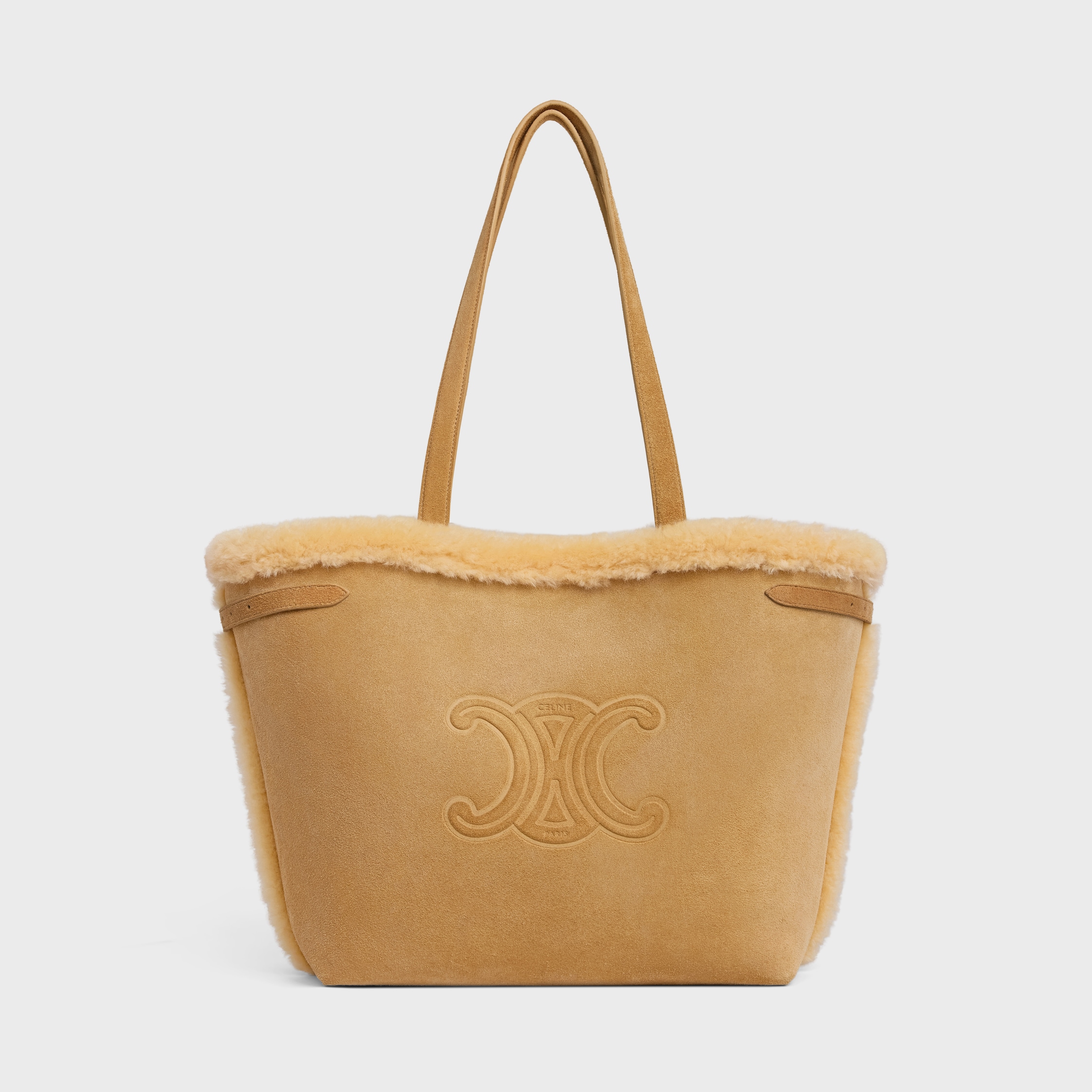 VIP【送料関税込】CELINE ANAIS CUIR TRIOMPHE SMALL TOTE BAG Women's Small cabas Anaïs cuir Triomphe in grained calfskin