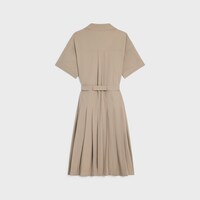 saharienne dress IN cotton gabardine - DUNE -  - 2 | CELINE