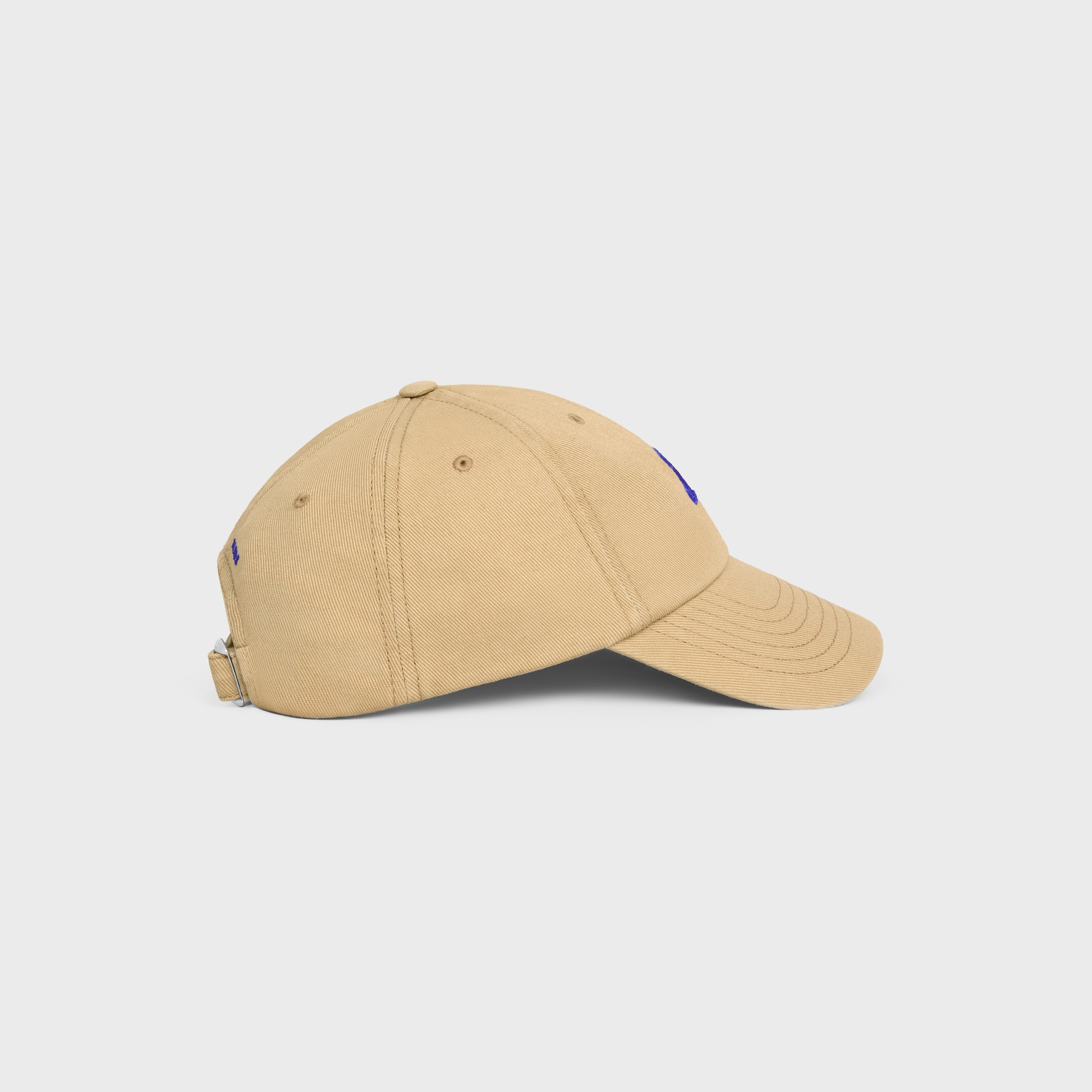 vivienne cap IN cotton twill - BEIGE / BLUE | CELINE