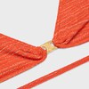 triomphe triangle top IN striped jersey - ORANGE/NAVY/YELLOW -  - 3 | CELINE