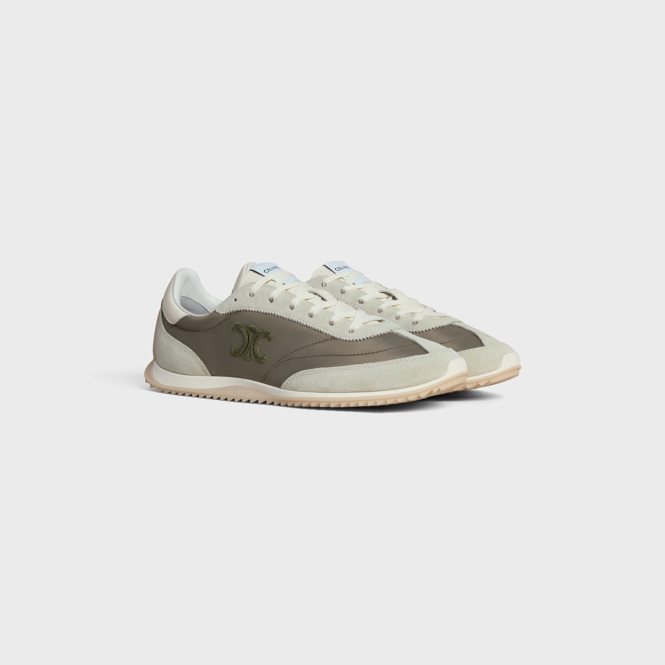 【関税&送料込】Celine Racer Nylon And Suede Sneakers 364365195C-24RW_1_FALL25_W.tif