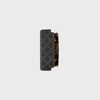 Moustache Comb WITH CASE in Triomphe Canvas - Black / Tan - TRIOMPHE CANVAS COLLECTION - 1 | CELINE
