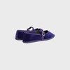 EVE TRIOMPHE MARY-JANE BALLERINAS AUS SAMT - VIOLETT -  - 3 | CELINE