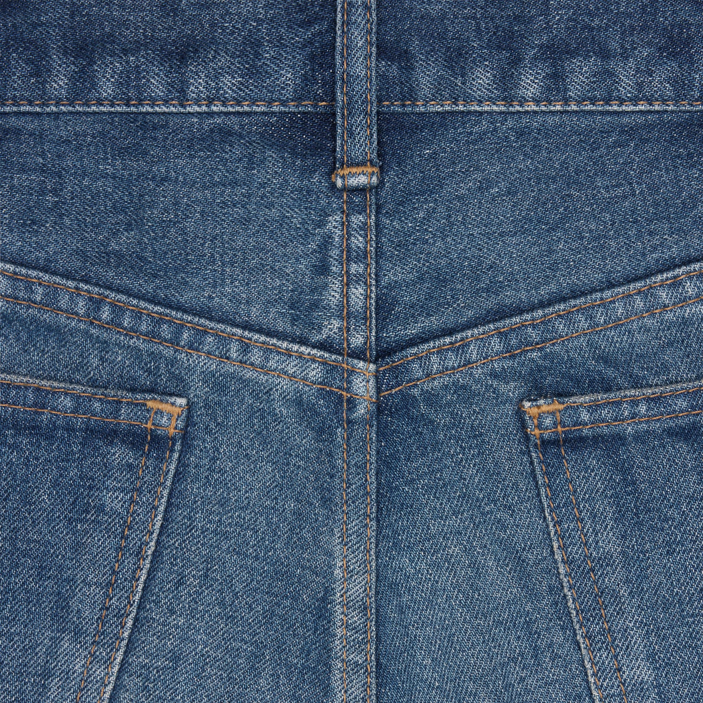 FRANÇOISE JEANS IN DARK UNION WASH DENIM - DARK UNION WASH