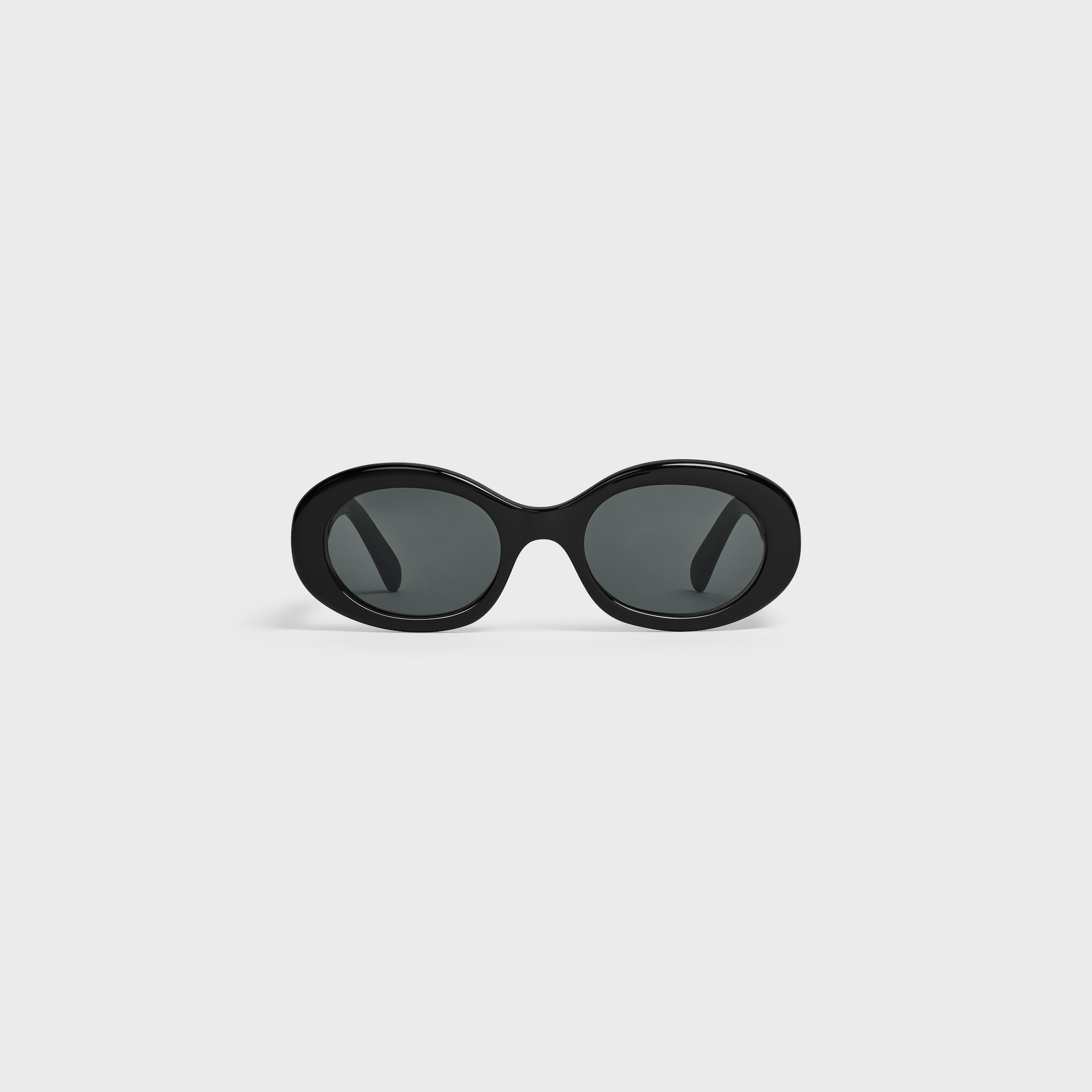 バズる ★ (W) Celine Triomphe 01 Sunglasses in Acetate Black NEW CELINE CL40194U TRIOMPHE 01 OVAL SUNGLASSES IN ACETATE
