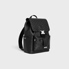 BACKPACK IN CALFSKIN WITH TRIOMPHE EMBOSSED - BLACK - BACKPACKS - 2 | CELINE