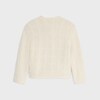cardigan jacket in alpaca wool - OFF WHITE -  - 2 | CELINE