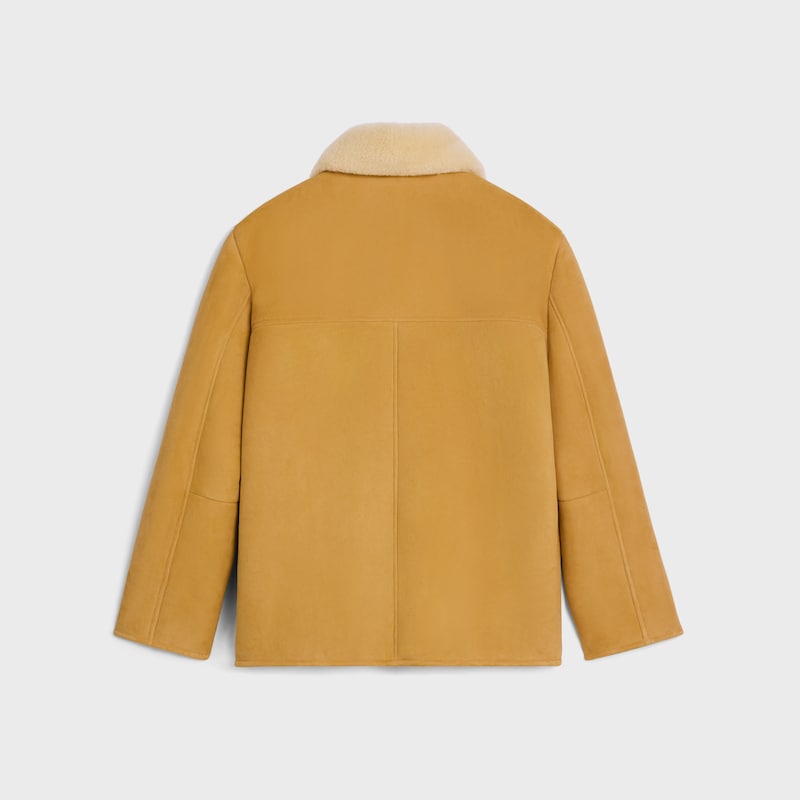 jacket IN suede - CAMEL / CREAM -  - 1 | CELINE
