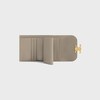 Small Flap Wallet TRIOMPHE IN PEARLY PYTHON - NATURAL - TRIOMPHE - 4 | CELINE