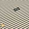 triomphe t-shirt in striped cotton - CREAM / BLACK -  - 4 | CELINE