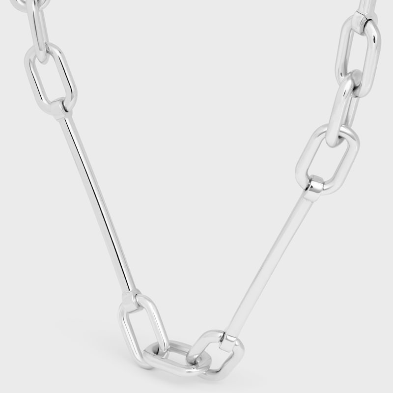 Celine Charms Halskette aus Messing mit Rhodium-Finish - SILBER - NEU - 1 | CELINE