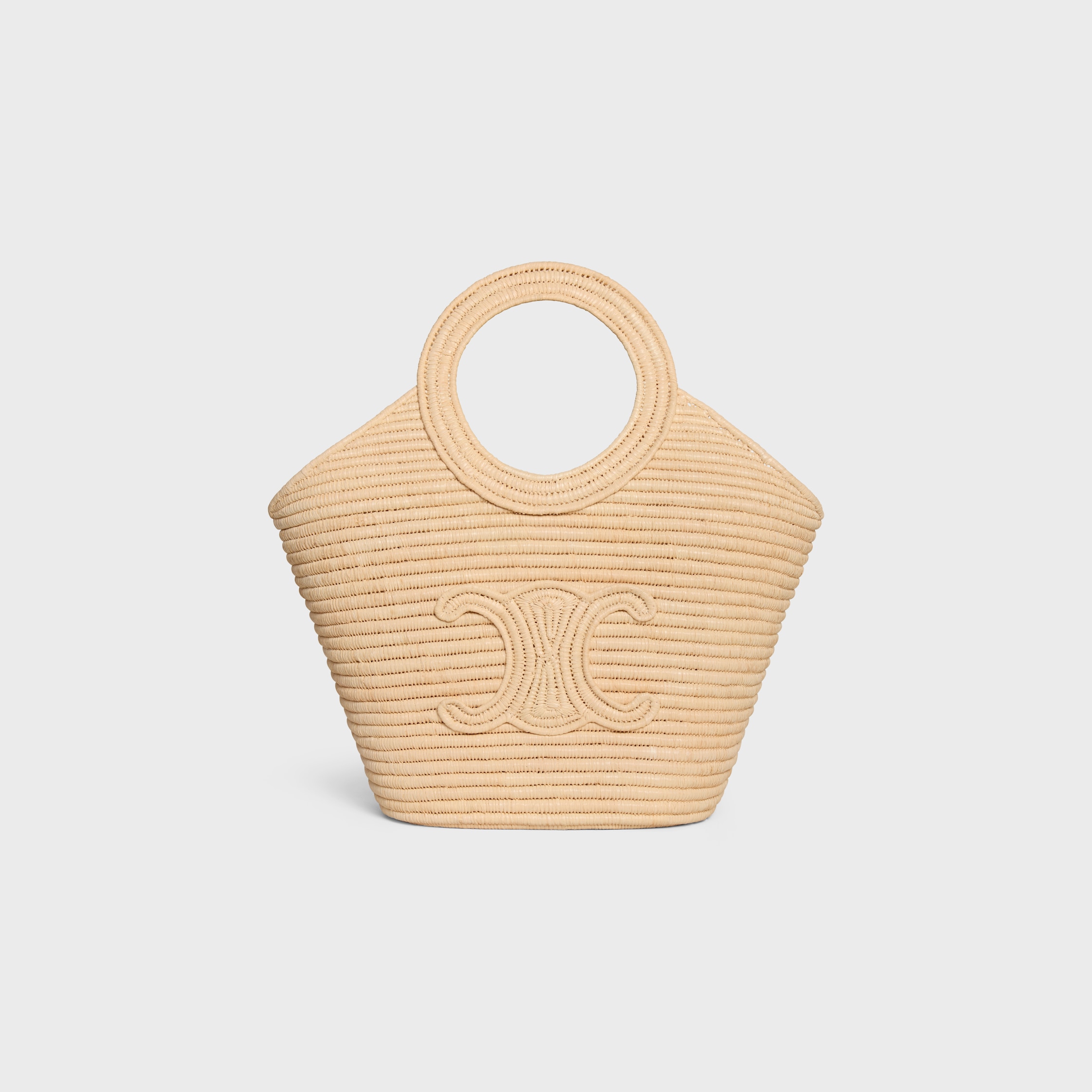 かごバッグ CELIN 121922GTI.02VG RAFIA TOTE BAG 121922GTI-02VG_1_FALL25_W.tif