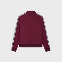 雙面平紋針織徽章運動外套 - BORDEAUX CETE/NAVY/ECRU -  - 2 | CELINE
