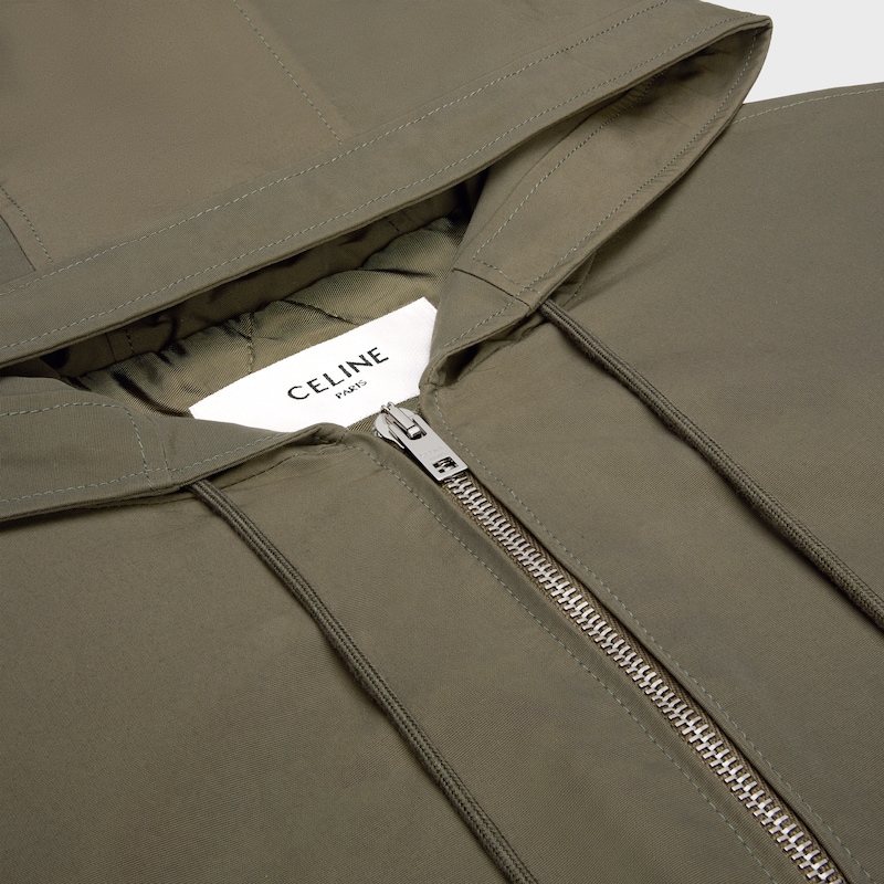 WINDBREAKER IN nylon - KAKI -  - 1 | CELINE