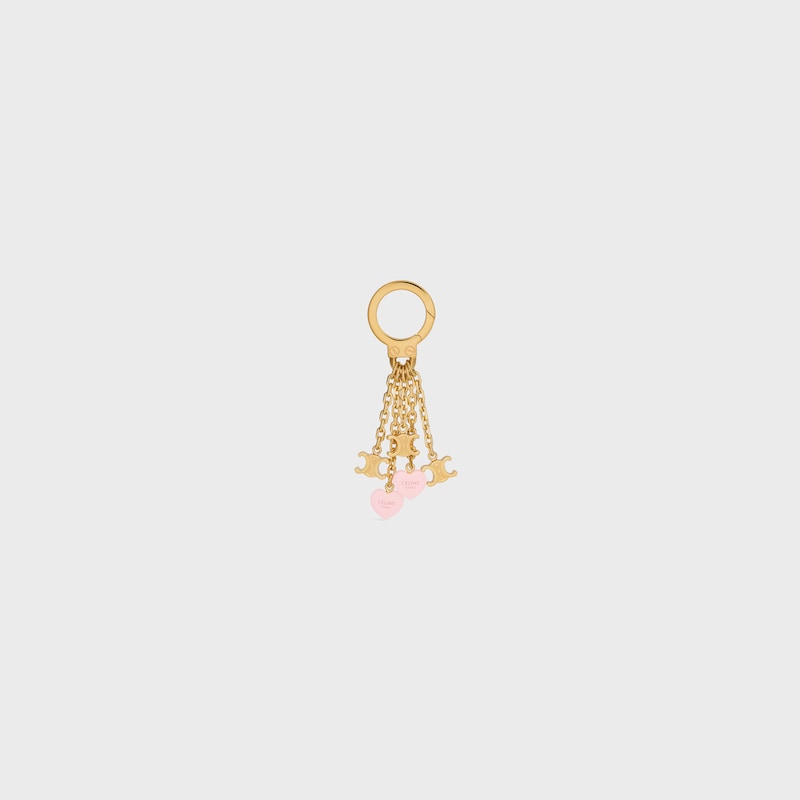 CHAIN CHARM IN ACETATE - LIGHT PINK - NEW COLLECTION - 1 | CELINE