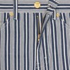 Jeans Lulu in cotone con motivo a righe - BLU/LAVAGGIO BIANCO -  - 4 | CELINE