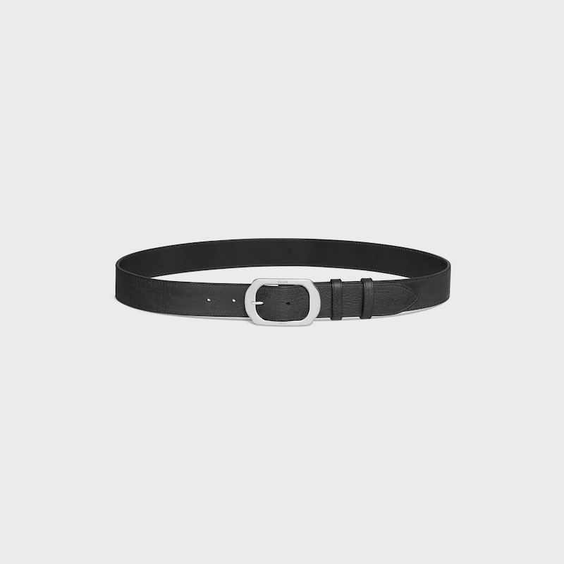 BC-21 35MM BELT IN Vintage Calfskin - BLACK -  - 1 | CELINE