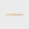 Medium 25MM Triomphe Belt in Taurillon Leather - PAMPA -  - 1 | CELINE