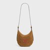 SMALL HELOÏSE BAG in SHEARLING AND CALFSKIN - BROWN | CELINE