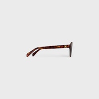 Triomphe Mini 01 sunglasses in Acetate - RED HAVANA -  - 2 | CELINE