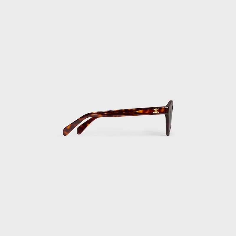 Triomphe Mini 01 sunglasses in Acetate - RED HAVANA -  - 1 | CELINE