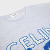 레귤러 티셔츠 - 코튼 저지 - 페일 그레이/멀티컬러 -  - 3 | CELINE