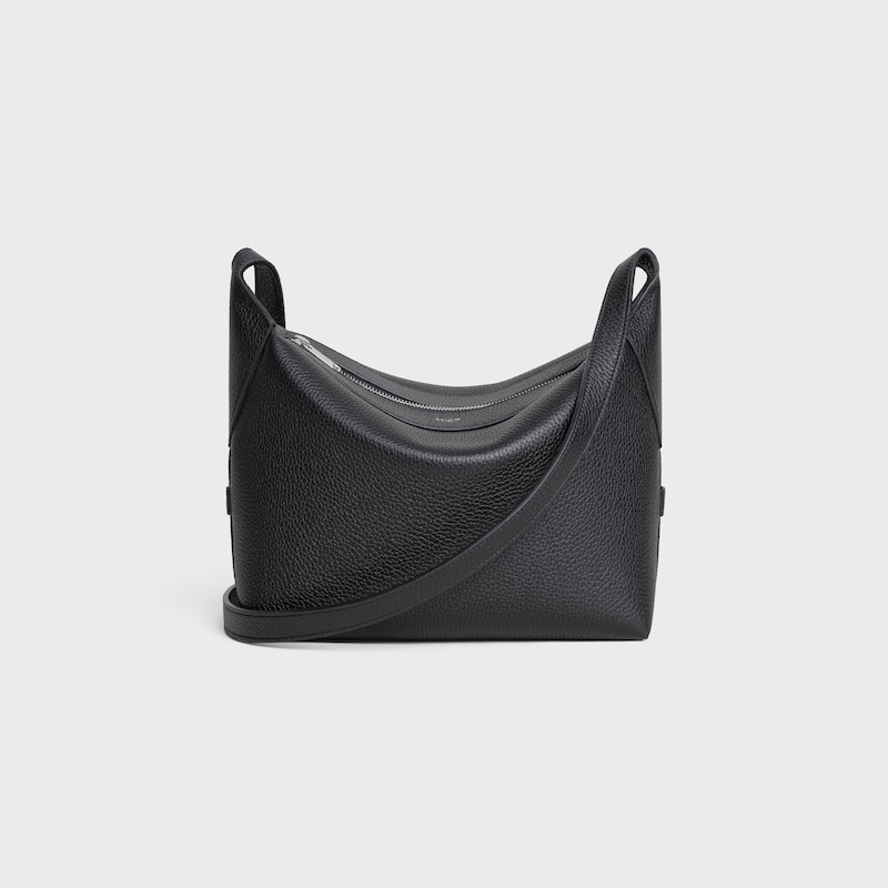 HARRY UMH&Auml;NGETASCHE AUS GENARBTEM KALBSLEDER - SCHWARZ - UMH&Auml;NGETASCHEN - 1 | CELINE