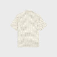 볼링 셔츠 - 마이크로 트리옹프 프린트 비스코스 - 크림/라일락 -  - 2 | CELINE