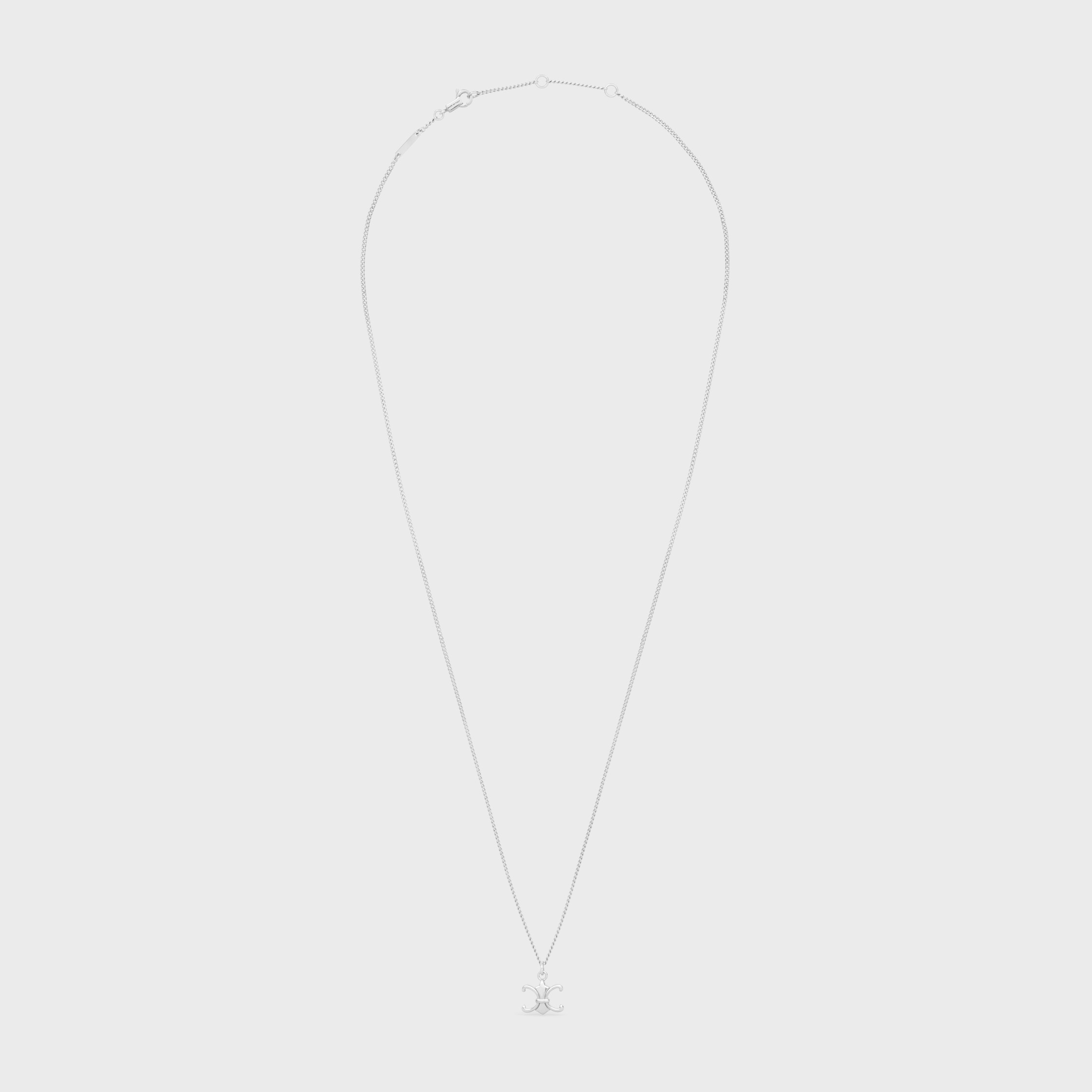 ネックレス・チョーカー CELINE San Onofre Triomphe Necklace SAN ONOFRE TRIOMPHE NECKLACE IN ONYX, GLASS PEARLS AND BRASS