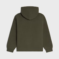 SUDADERA CON CAPUCHA DE LANA DE CANALÉ - BOSQUE -  - 2 | CELINE