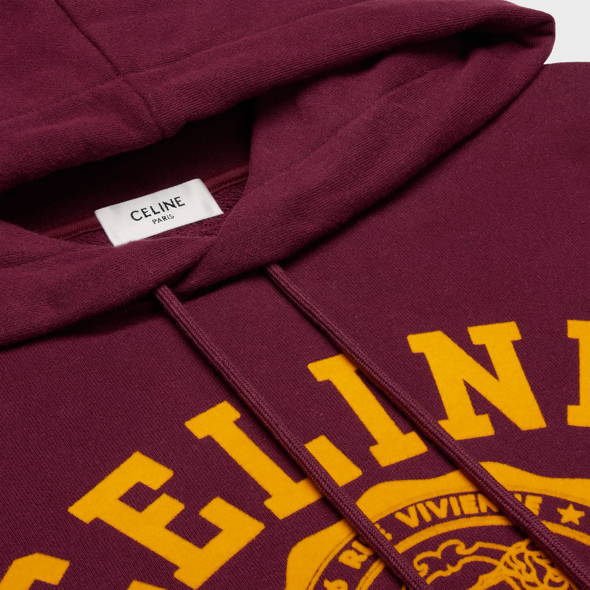 CELINE BLASON フーディー / コットンフリース - BORDEAUX CETE