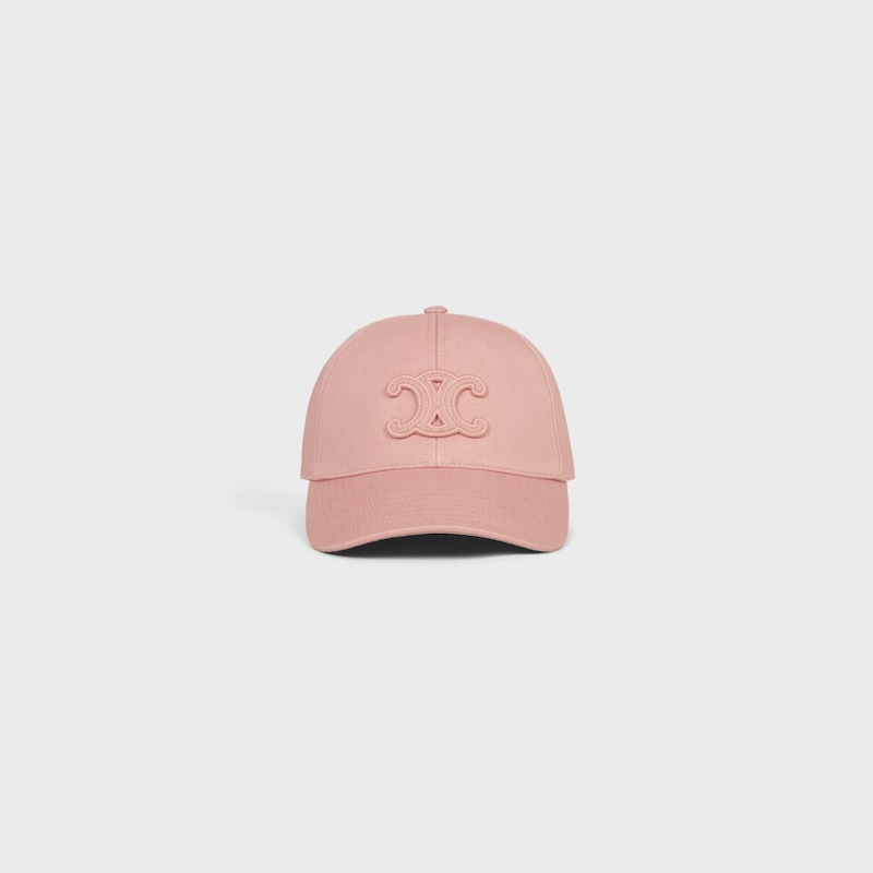 triomphe baseball cap IN cotton gabardine - QUARTZ -  - 1 | CELINE