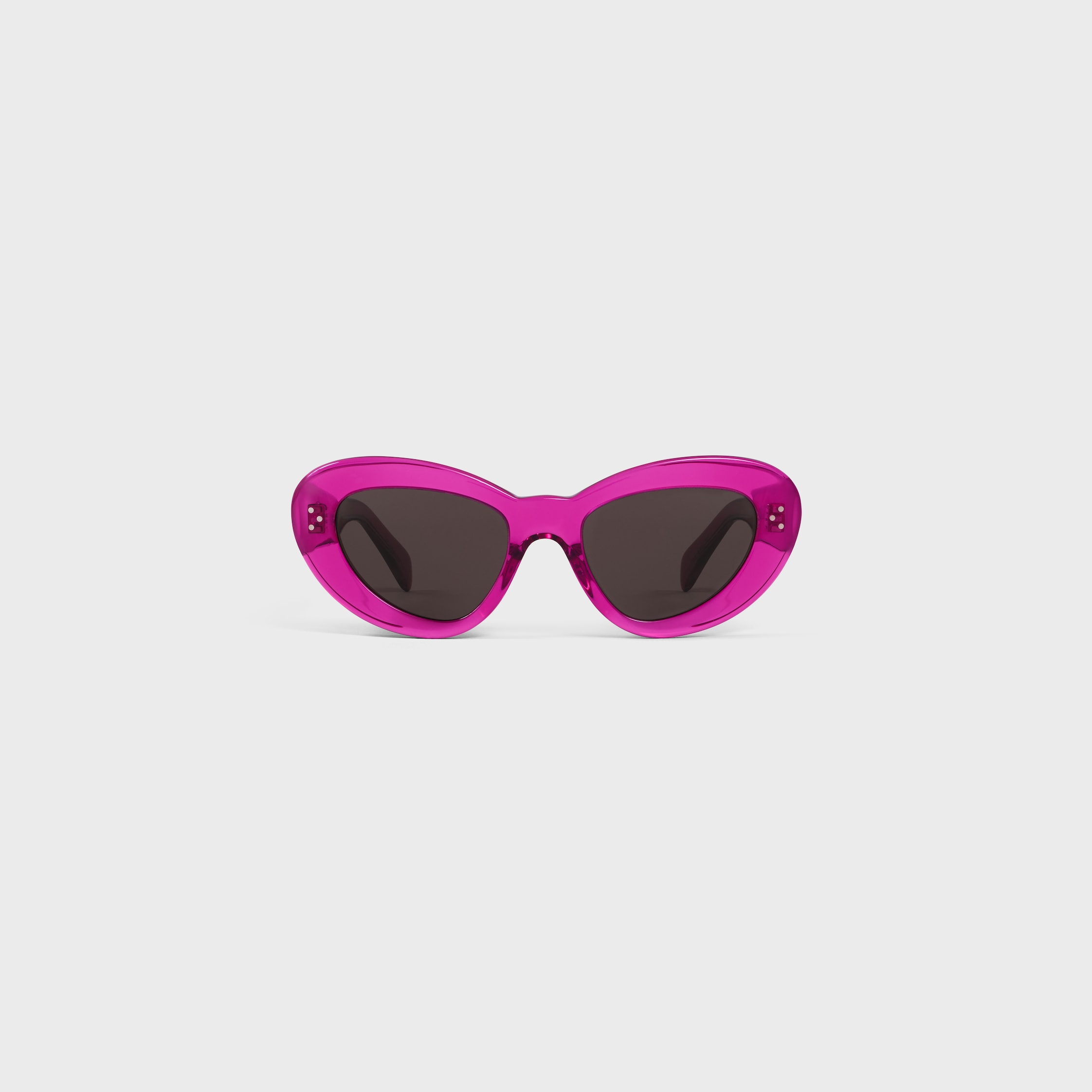 【CELINE】バタフライ S320 サングラス アセテート★アイボリー Celine Butterfly S320 Sunglasses in Transparent Coral