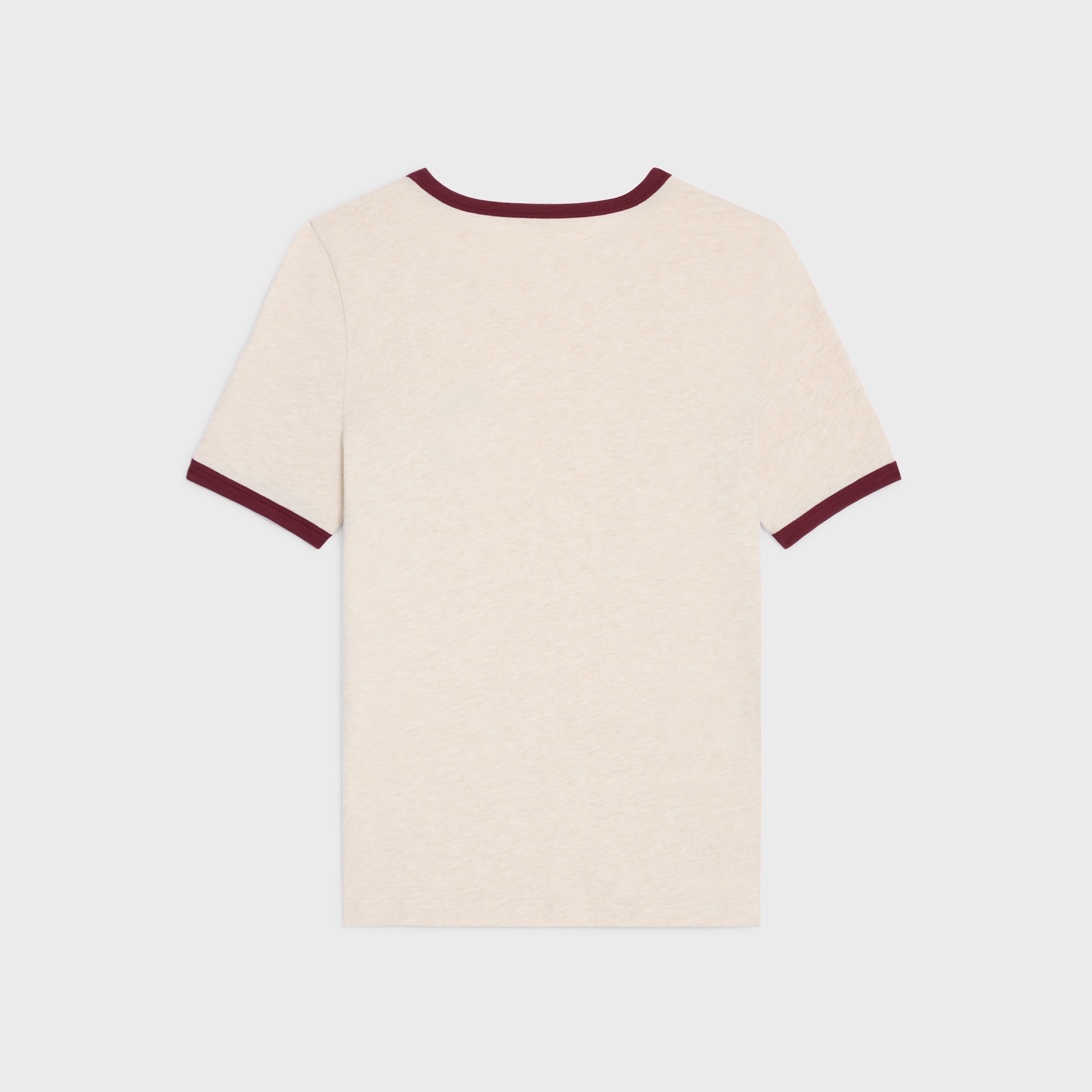 CELINE　SHIRTS  　made in italy 　 VINTAGE Celine Shirt Silk 100 Old Bit Rope Pattern Off-White Made In