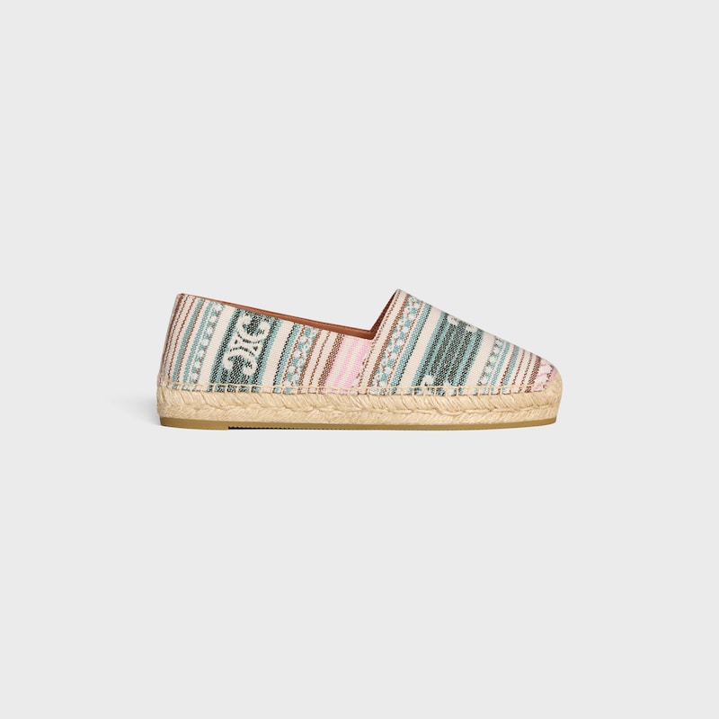 LES ESPADRILLES CELINE IN Triomphe Jacquard Fabric - MULTICOLOR -  - 1 | CELINE