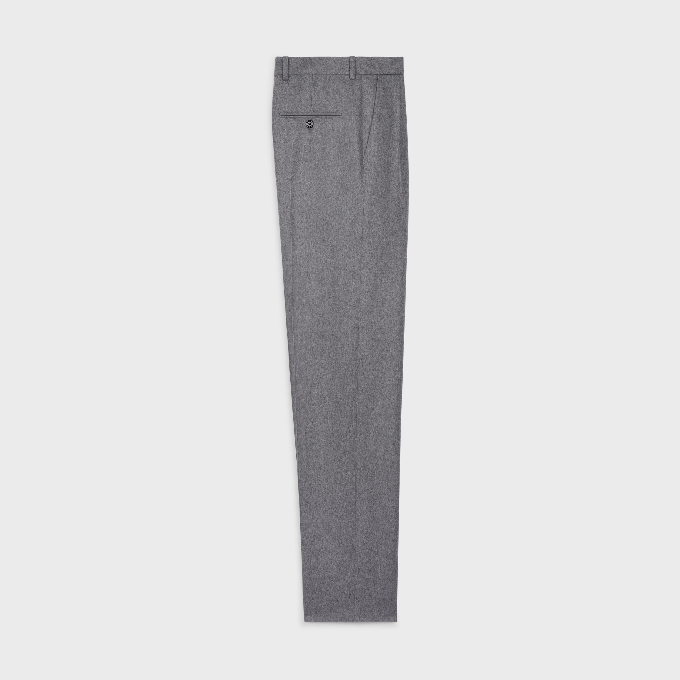 セリーヌ パンツ　フランネル RP01Q561F-08GC_2_SS25_P1_M.tif