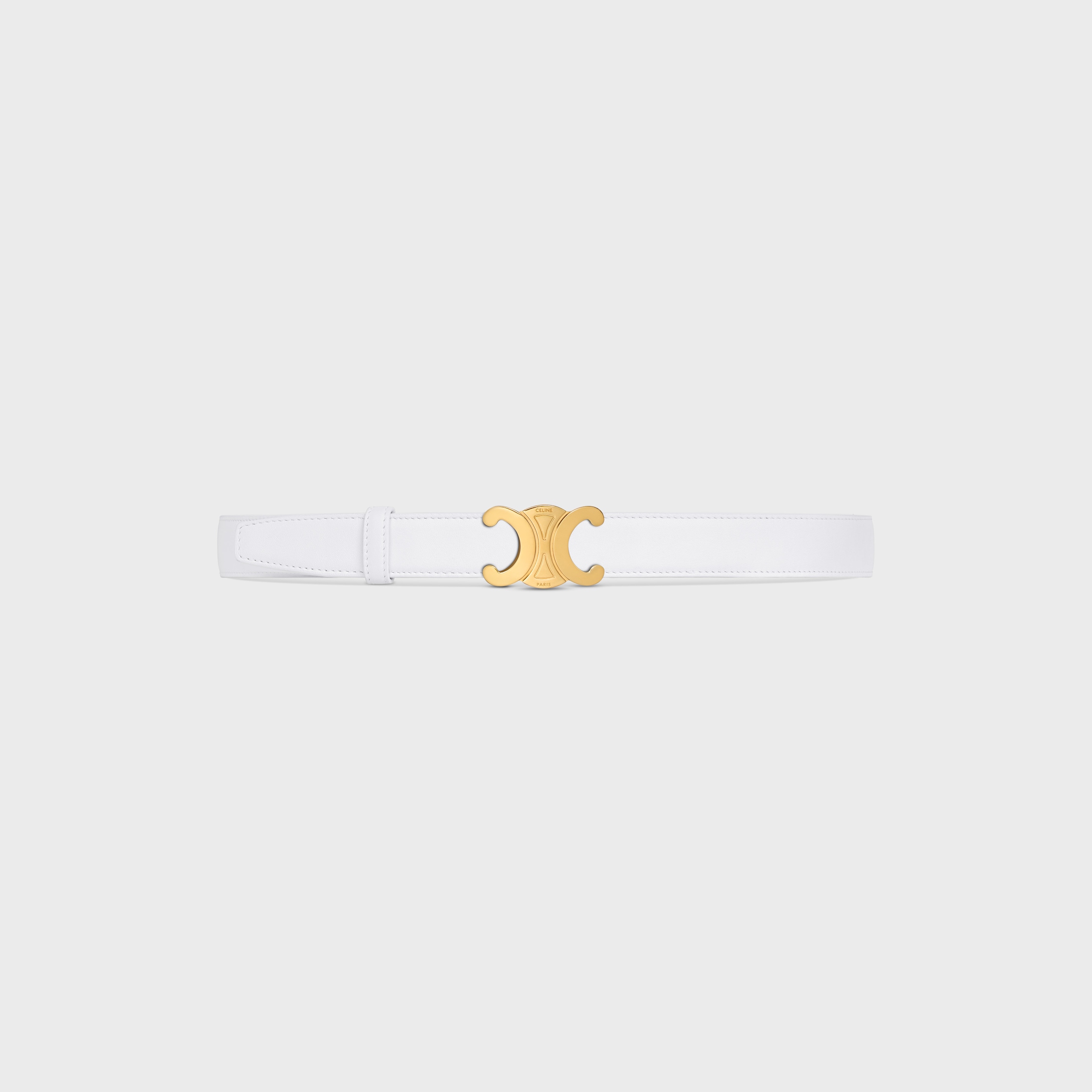 Triomphe Buckle IN METAL & Reversible Strap 25MM IN Smooth and