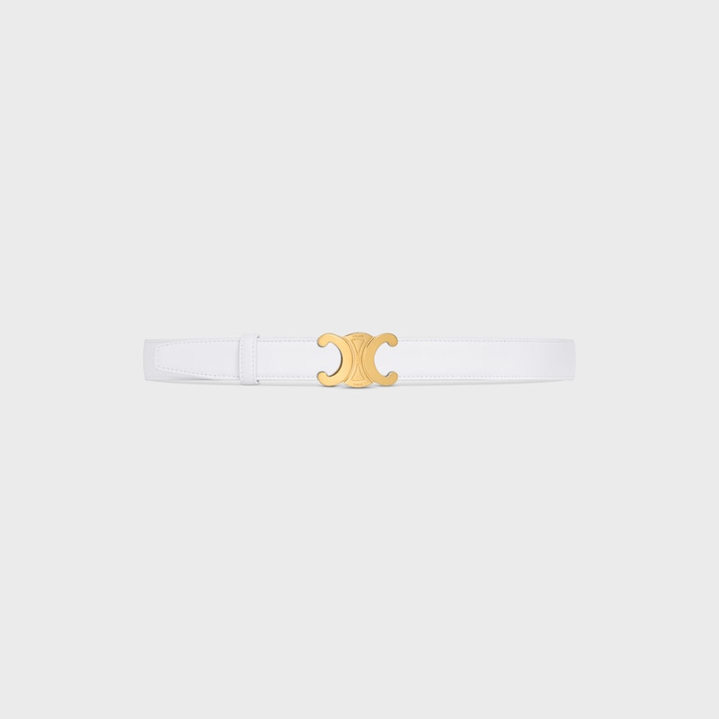 lanière de ceinture réversible 25MM Veau lisse et veau grainé -  -  - 1 | CELINE