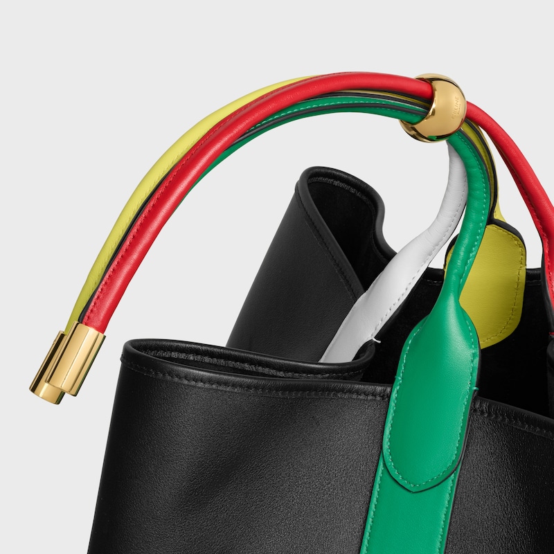 LARGE DROP BUCKET BAG IN SMOOTH CALFSKIN - MULTICOLOR - HOBO AND TOTE BAGS - 1 | CELINE