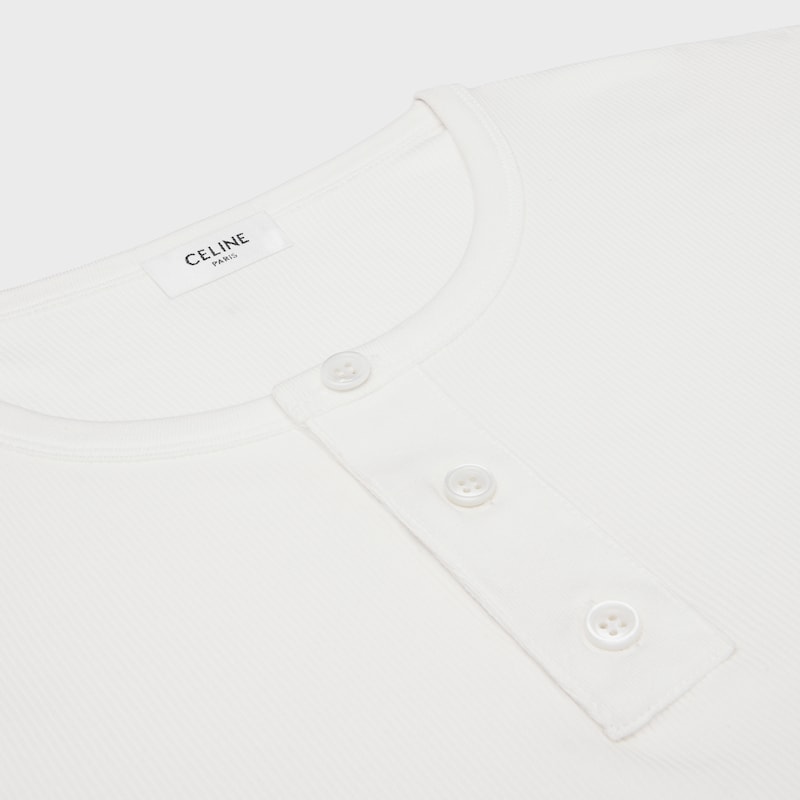 長袖T恤 - 米白色 / 黑色 -  - 1 | CELINE