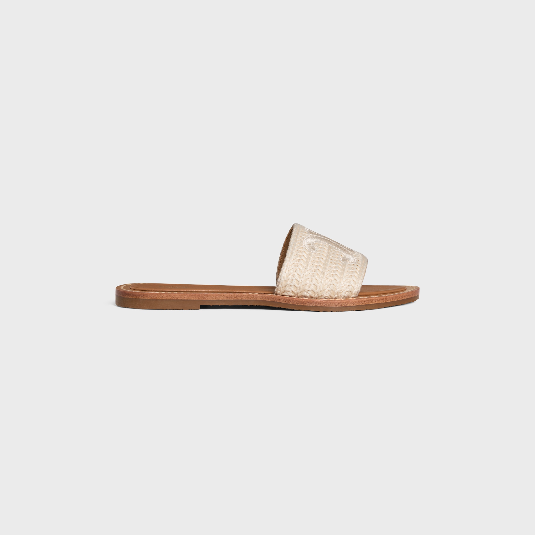 【直営・関税送料込】Celine Lympia mule i Women's Celine Lympia mules in triomphe jacquard canvas