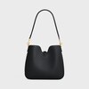 SMALL CAMILLE 16 SOFT BAG IN SMOOTH CALFSKIN - BLACK - CAMILLE - 4 | CELINE
