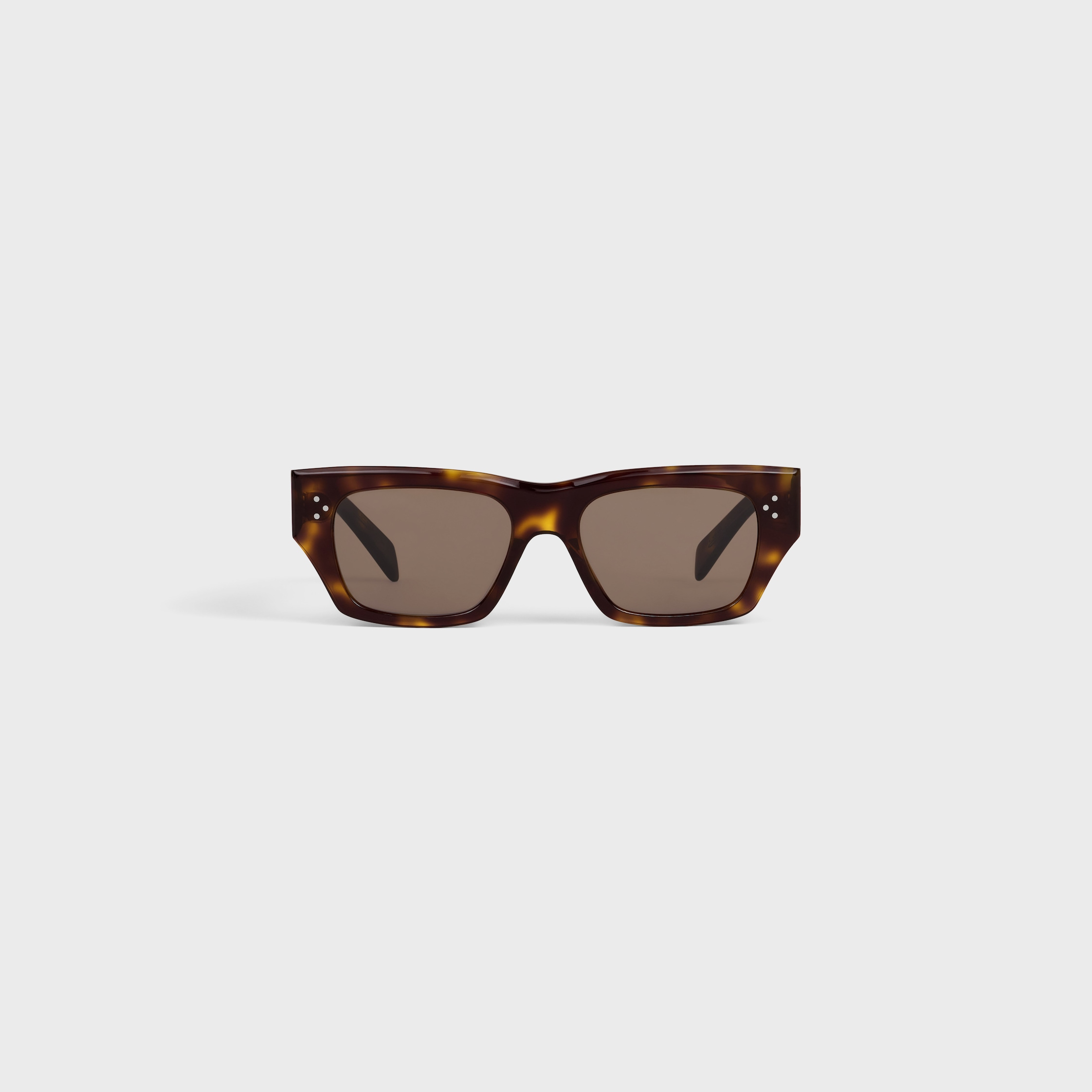 BLACK FRAME 55 SUNGLASSES IN ACETATE - CARAMEL HAVANA | CELINE
