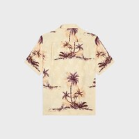 印花桑蠶絲夏威夷襯衫 - CHAMPAGNE/ROSE/MARRON -  - 2 | CELINE