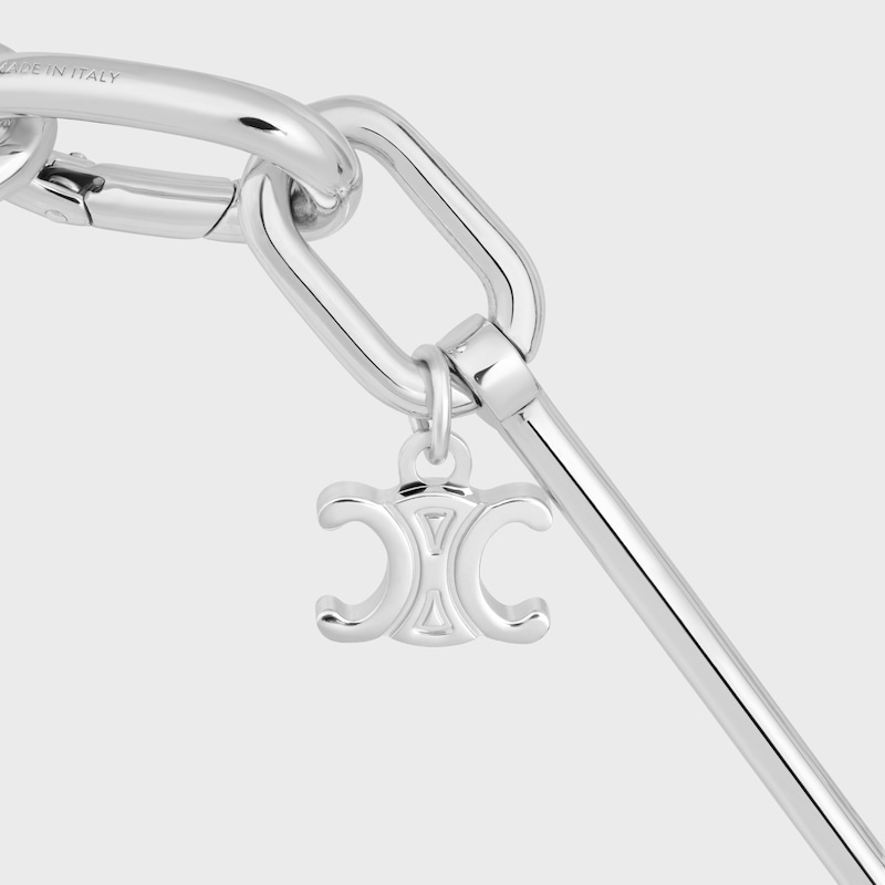 Celine Charms Halskette aus Messing mit Rhodium-Finish - SILBER - NEU - 1 | CELINE