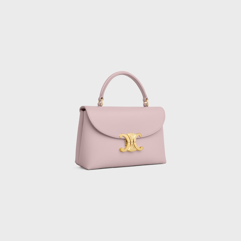 TEEN NINO BAG IN SMOOTH SATINATED CALFSKIN - BLEACHED PINK - TOP-HANDLE BAGS - 1 | CELINE
