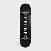 スケートボード / テクスチャードスネーク & CELINEプリント - ブラック -  - 1 | CELINE