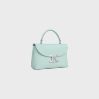TEEN NINO BAG IN SMOOTH SATINATED CALFSKIN - LIGHT ACQUA - NINO - 2 | CELINE