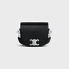 SMALL BESACE STRAP TRIOMPHE IN PYTHON - BLACK - BELT BAGS AND MINI BAGS - 1 | CELINE